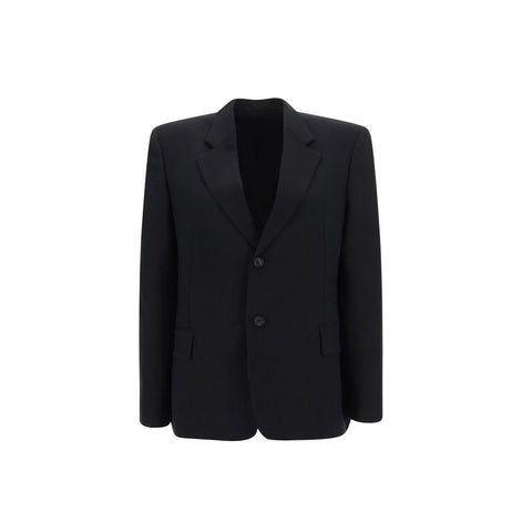 Balenciaga Black Wool Full-Length Jacket