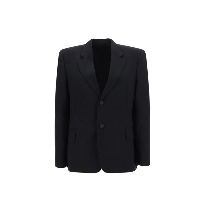 Balenciaga Black Wool Full-Length Jacket
