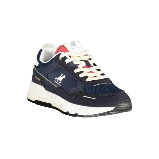 U.S. Grand Polo Blue Polyester Men's Sneaker