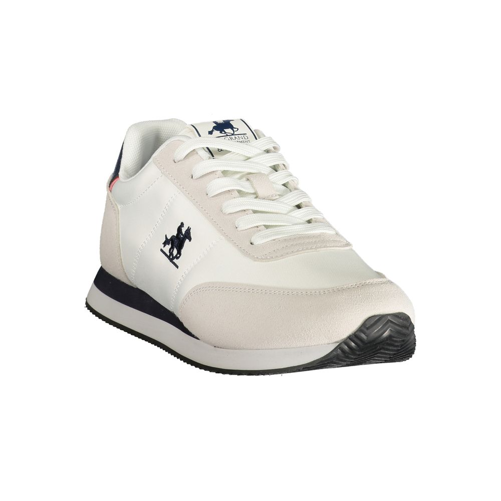 U.S. Grand Polo White Polyester Men's Sneaker