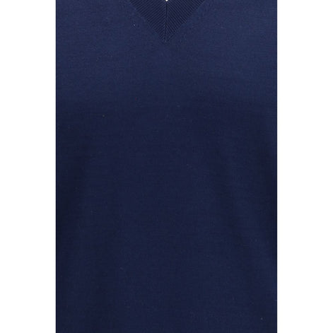Prada Blue Cotton Sweatshirt