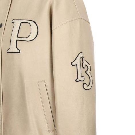 Prada Beige Calfskin Bomber