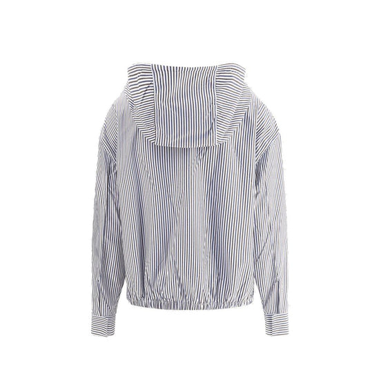 Prada Blue Polyamide Bomber