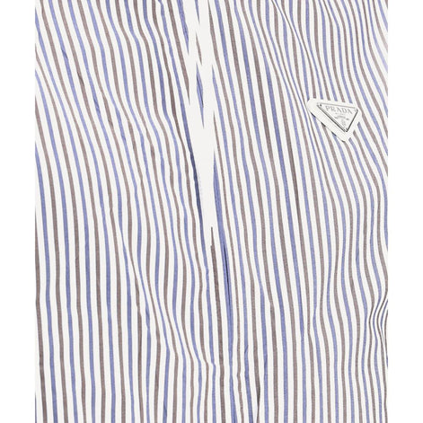 Prada Blue Polyamide Shell Jacket