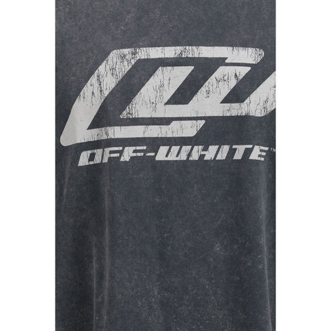 Off-White Gray Cotton Sportswear