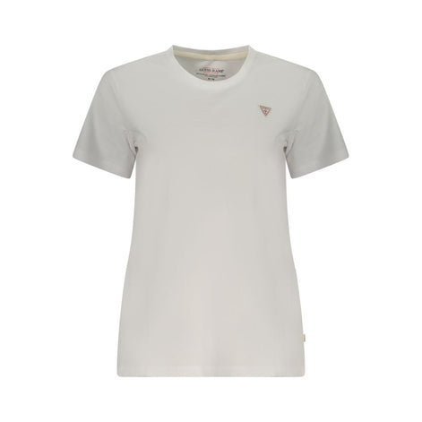 Guess Jeans White Cotton Women T-Shirt