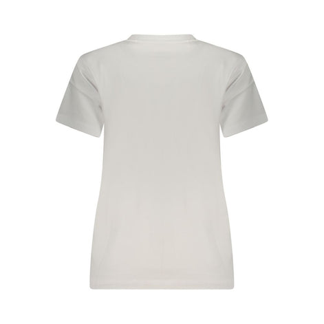 Guess Jeans White Cotton Women T-Shirt