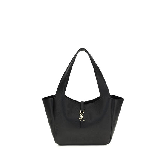 Saint Laurent Le 5 à 7 Bea small Black Other Fibres Shoulder Bag