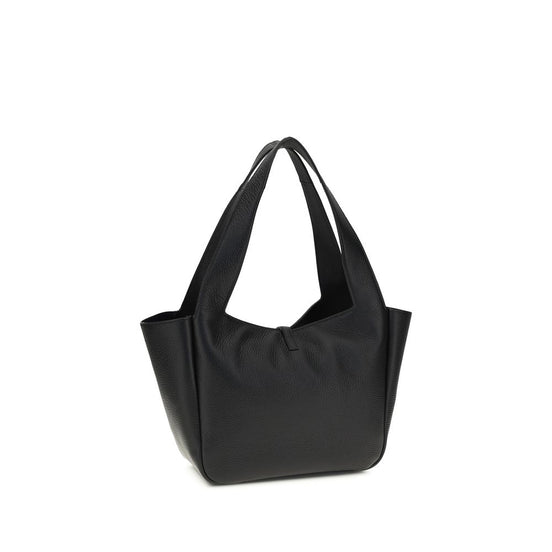 Saint Laurent Le 5 à 7 Bea small Black Other Fibres Shoulder Bag