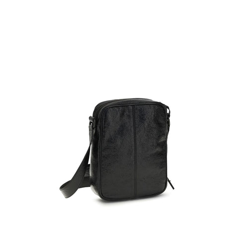 Balenciaga Le City Vertical Black Lamb Shoulder Bag