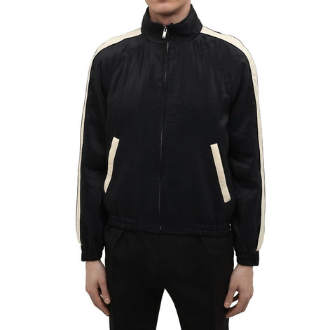 Saint Laurent Black Polyamide Bomber
