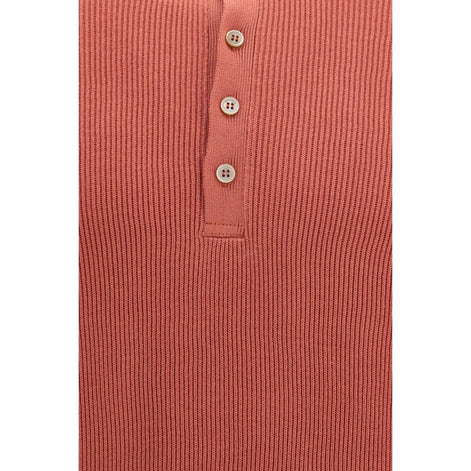 Brunello Cucinelli Multicolor Cotton Polo Shirt