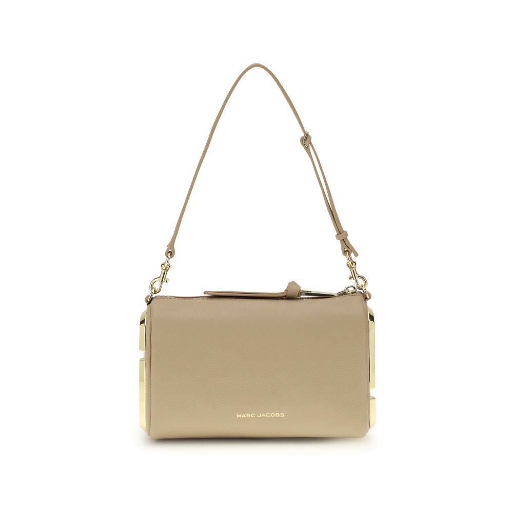 Marc Jacobs Snapshot Beige Leather Shoulder Bag