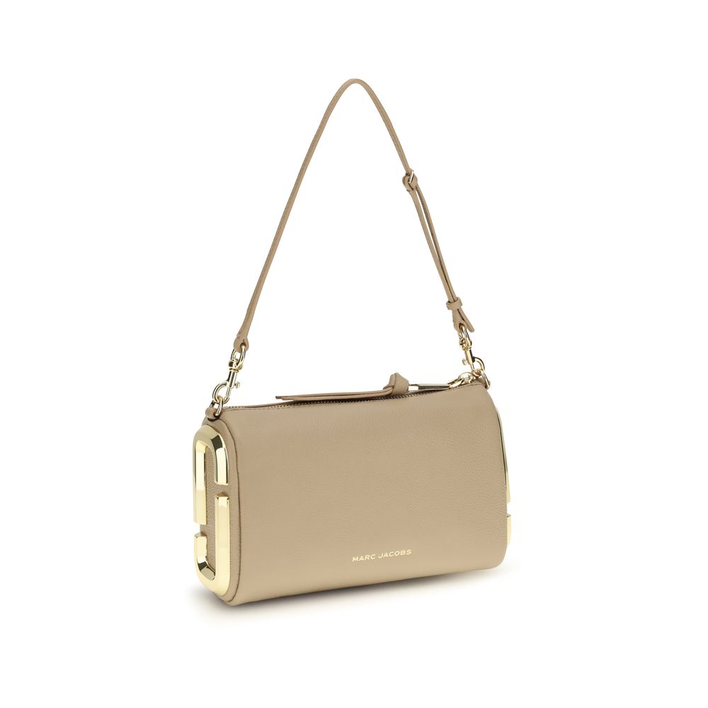 Marc Jacobs Snapshot Beige Leather Shoulder Bag