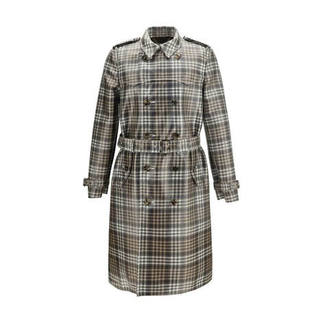 Burberry Brown Polyester Trench Coat