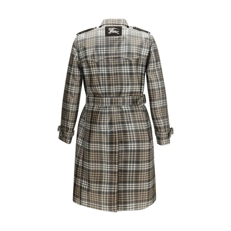 Burberry Brown Polyester Trench Coat