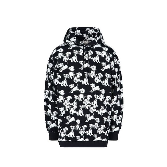 Celine Black Cotton Sweatshirt