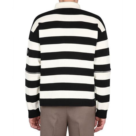Gucci White Cotton Polo Shirt