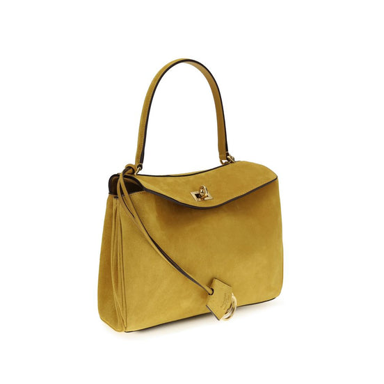Balenciaga Rodeo Beige Leather Handbag