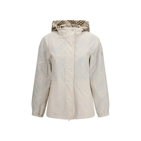 Burberry Beige Polyester Shell Jacket