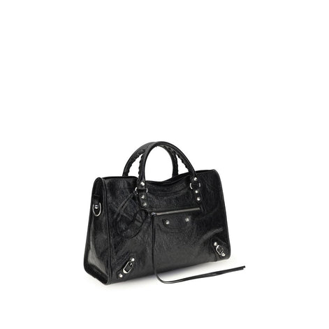 Balenciaga Le City medium Black Lamb Handbag