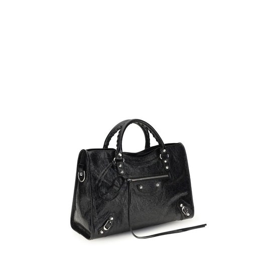 Balenciaga Le City medium Black Lamb Shoulder Bag