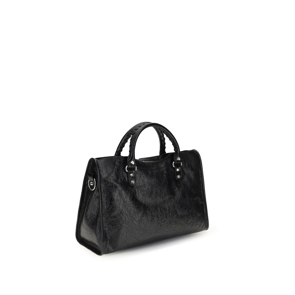 Balenciaga Le City medium Black Lamb Handbag