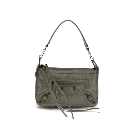 Balenciaga Le City Moto mini Bicolor Lamb Handbag