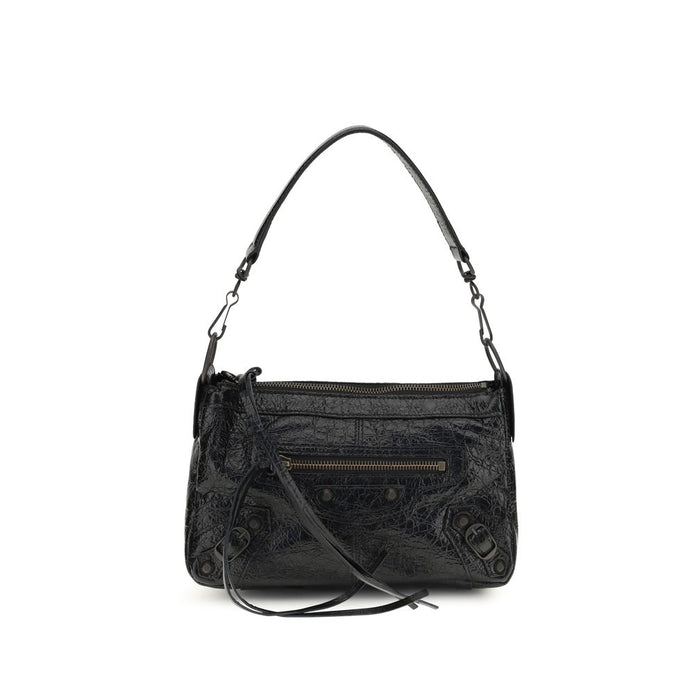 Balenciaga Black Lamb Ovis Aries Aries Handbag