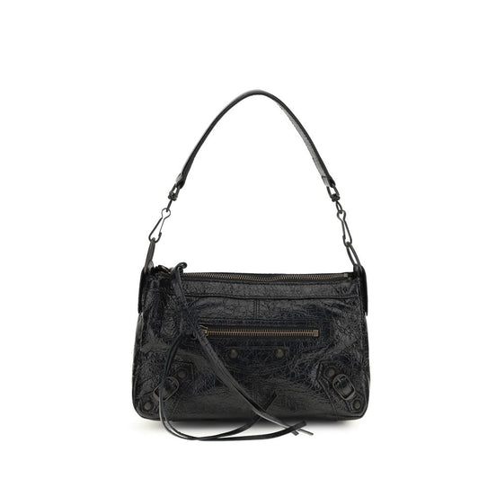 Balenciaga Le City Moto mini Black Lamb Handbag