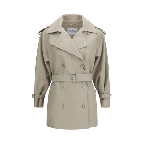 Max Mara Beige Cotton Trench Coat