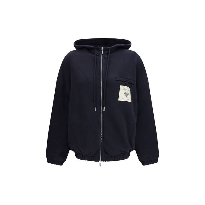 Jacquemus Blue Cotton Sweatshirt