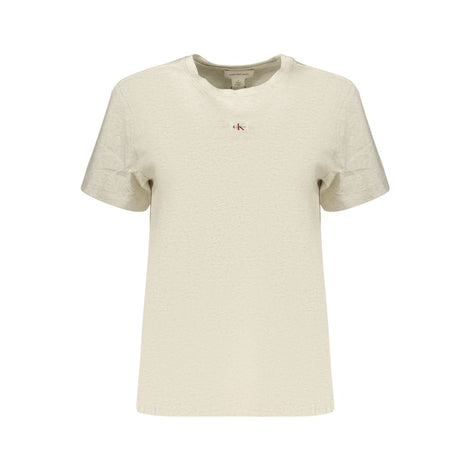 Calvin Klein Gray Cotton Women's T-Shirt