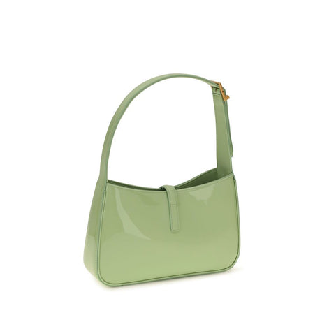 Saint Laurent Le 5 à 7 Bicolor Leather Shoulder Bag