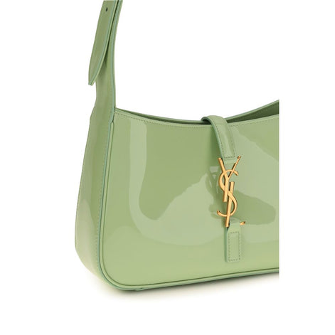 Saint Laurent Le 5 à 7 Bicolor Leather Shoulder Bag