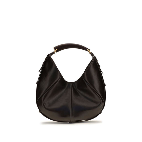 Saint Laurent Mombasa medium Brown Leather Shoulder Bag