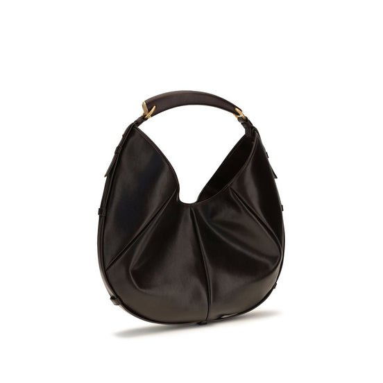 Saint Laurent Mombasa medium Brown Leather Shoulder Bag
