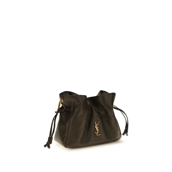 Saint Laurent Jamie pouch Bicolor Lamb Shoulder Bag