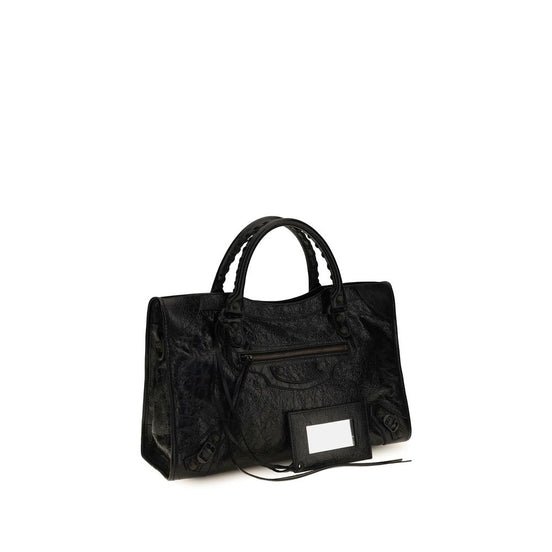 Balenciaga Le City medium Black Lamb Handbag