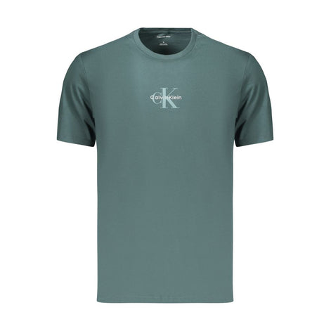 Calvin Klein Blue Cotton Men's T-Shirt