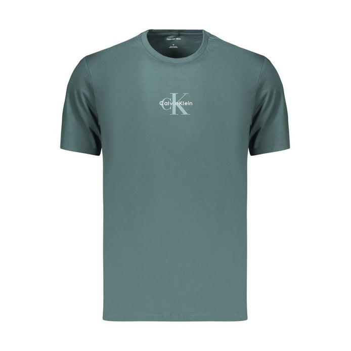 Calvin Klein Blue Cotton Men's T-Shirt