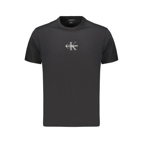 Calvin Klein Black Cotton Men's T-Shirt