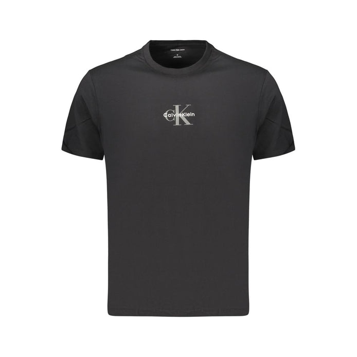 Calvin Klein Black Cotton Men's T-Shirt