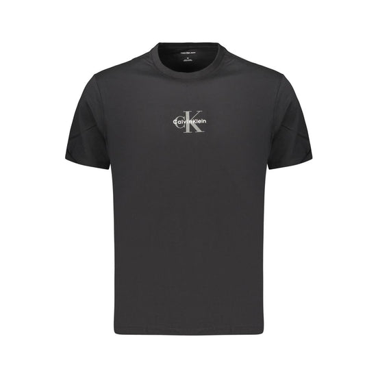 Calvin Klein Black Cotton Men's T-Shirt