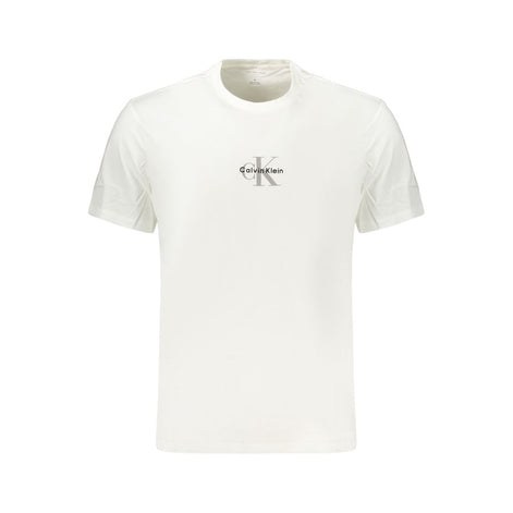 Calvin Klein White Cotton Men's T-Shirt
