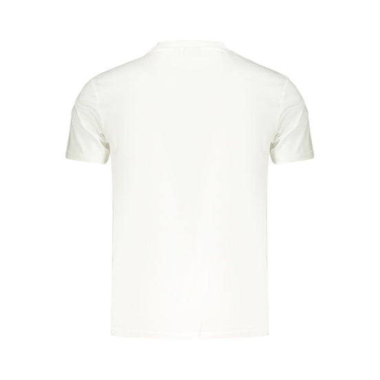 Napapijri White Cotton Mens T-Shirt