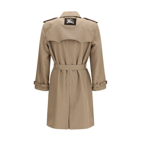 Burberry Brown Silk Trench Coat
