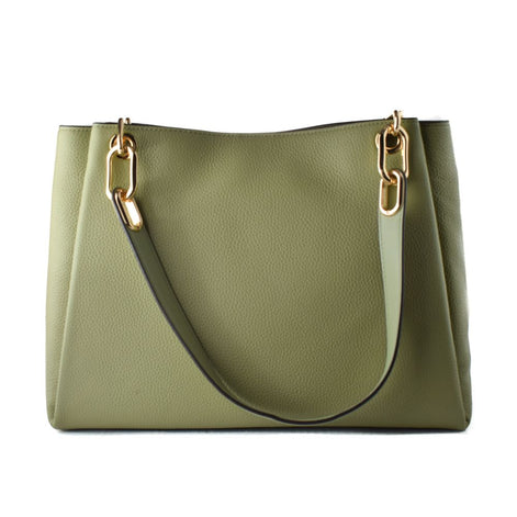 Michael Kors Bicolor Leather Handbag