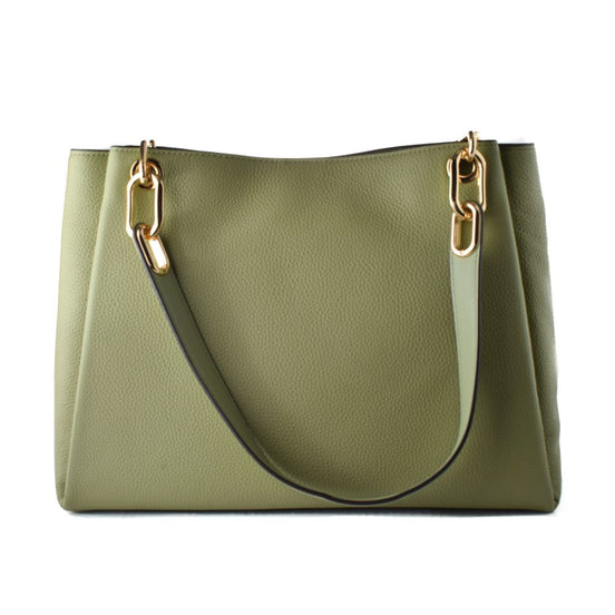 Michael Kors Bicolor Leather Handbag