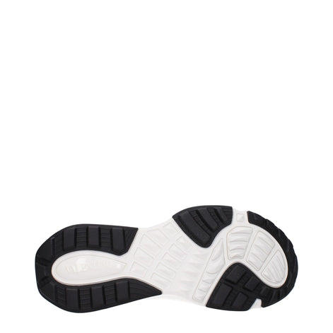 Valentino Garavani White Fabric Athletic Sneakers